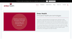Desktop Screenshot of entechealth.com